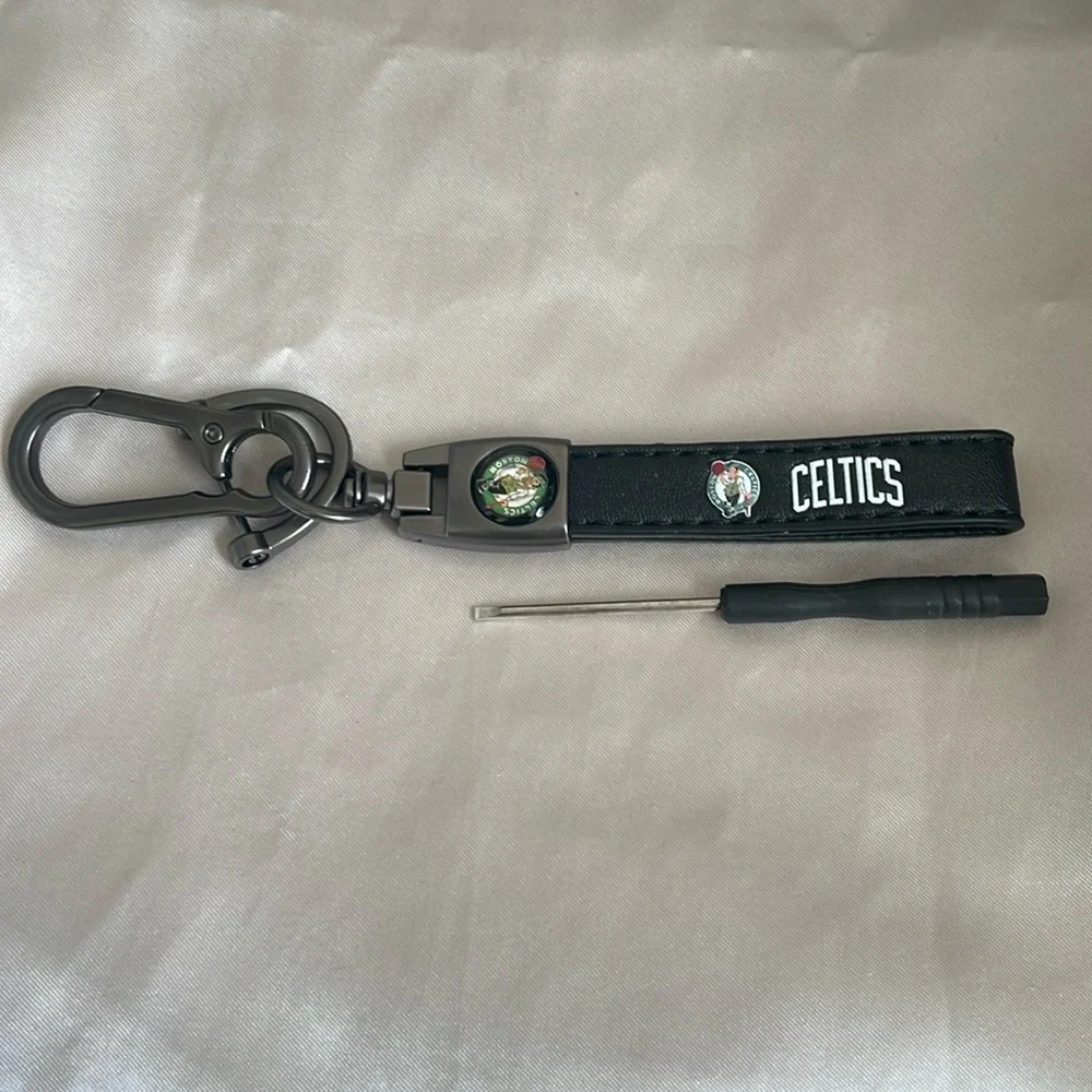 Boston Celtics Themed‎ Keychain